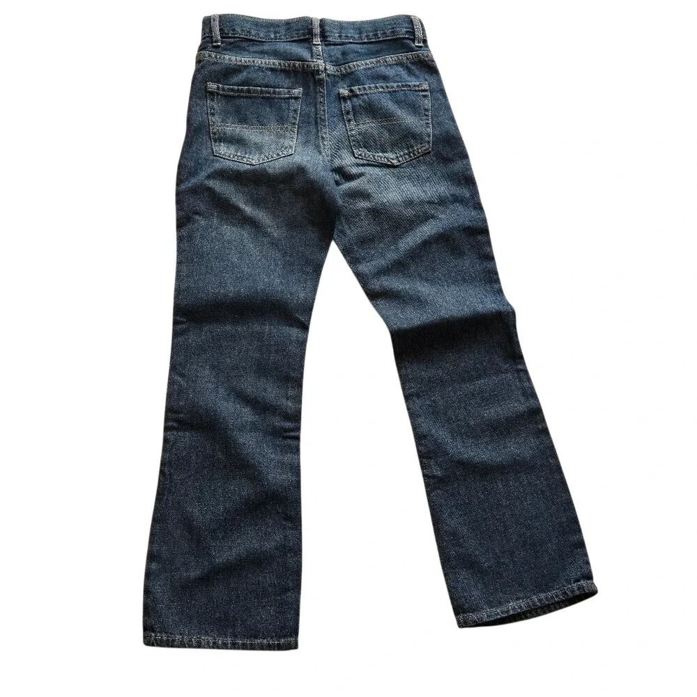 The Children's Place‎ Boys Bootcut Jeans Size 10 Classic Blue Denim